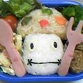 ナオボ's cooksnap of when they made ドコモのキャラ弁（*＾＾*）.