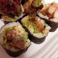 はるそーママ's cooksnap of when they made レモンと生姜香る☆照り焼きチキン巻き寿司.