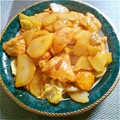 Bri's cooksnap of when they made 鮭とキャベツとジャガイモの炒め物.