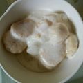 とんもんもん's cooksnap of when they made 梨バナナヨーグルト.