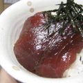 ミズハルン's cooksnap of when they made マグロの漬け丼《大葉にんにく醤油》.