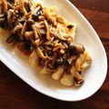 emmanneM's cooksnap of when they made 豆腐のステーキwithきのこソース.
