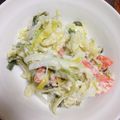 うさこママ★'s cooksnap of when they made キャベツたっぷりポテトサラダ.