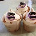 あゆみきあり's cooksnap of when they made 妖怪ウォッチ　ウィスパーのカップケーキ.