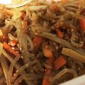 良ta's cooksnap of when they made いっぱい食べて♪白滝入りきんぴらごぼう.