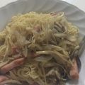 はなにむ's cooksnap of when they made 舞茸とベーコンの和風パスタ.
