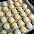 mutsu＊'s cooksnap of when they made 簡単かわいい☆チョコ入り*スノーボール.