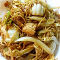 なおこと's cooksnap of when they made 白菜と豚肉の水なし焼きそば.