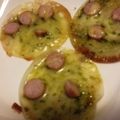 ◆みー◆'s cooksnap of when they made 餃子の皮で簡単ピザ.