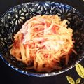 ♡Fuwari♡'s cooksnap of when they made 梅ドレ大根サラダ.