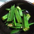 まなみ518's cooksnap of when they made ＊絶品オクラのおかか和え＊.