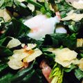 カエルグミ's cooksnap of when they made とろ～り卵！ほうれん草とベーコンのサラダ.