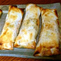 55mint's cooksnap of when they made 揚げないから簡単♬豚キムチの焼き春巻き.