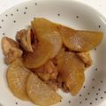 まゆたまごママ's cooksnap of when they made 鶏肉と大根のオイスターソース煮.