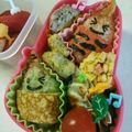 うめきち０９２８'s cooksnap of when they made 節分簡単キャラ弁レシピ！鬼さんおにぎり.