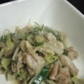 ＭｉｕＲｉｎｇ's cooksnap of when they made 【農家のレシピ】長ネギとせせりの炒め物.
