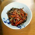 あるみす's cooksnap of when they made にんじんとまいたけのきんぴら.