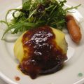 モニョニョ's cooksnap of when they made 簡単♪　～1分でできるハンバーグソース～.