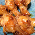 ぱるやん's cooksnap of when they made 簡単！揚げない手羽中のニンニク甘辛.