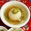 こころんくるみん's cooksnap of when they made 丸ごとかぶのスープ.