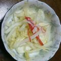 ラスカルナオコ's cooksnap of when they made ごま油が香る★白菜のさっぱり生姜サラダ.