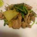 クックWF5WOZ☆'s cooksnap of when they made 豆苗と豚こまときのこのガリバタ醤油炒め☆.