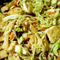 クックJ3GGD9☆'s cooksnap of when they made ★もやしとｷｬﾍﾞﾂのﾏﾖ玉子炒め★.
