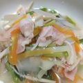 もきち☆'s cooksnap of when they made さっぱりほうれん草ベーコン鍋.