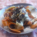 スタイリッシュママ's cooksnap of when they made 節約大好き大根と林檎の皮の金平.
