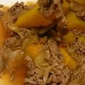 にょんきち's cooksnap of when they made 甘くて美味しいかぼちゃと牛肉煮.