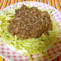 クック03046M☆'s cooksnap of when they made さば缶のミソそぼろ.