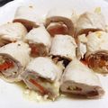 はにーはにーしろっぷ's cooksnap of when they made 鷄のささみロール簡単レンジワイン蒸し.