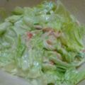 ミナさん's cooksnap of when they made 切ってまぜるだけ～♪簡単レタスサラダ.