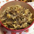 ＲＫくんママ's cooksnap of when they made ノンオイルでヘルシー☆舞茸白滝の卵炒め.