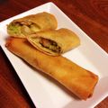 とっこりーな's cooksnap of when they made 簡単おつまみ。エビとアボカド春巻き.