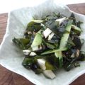 ママんま's cooksnap of when they made 長芋とワカメの梅ドレサラダ.