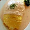 ◎さきっちん's cooksnap of when they made たらこクリームソースのオムライス♡.