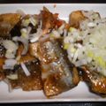 azukidesu's cooksnap of when they made さんまの蒲焼.