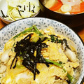 香どん's cooksnap of when they made 牡蠣の卵丼.