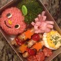 ちょこたりちょこたり's cooksnap of when they made 簡単*幼稚園お弁当*ぷっぷる*キャラ弁.