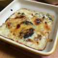 ユナッペ's cooksnap of when they made キノコとほうれん草のチキングラタン.