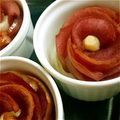 RicoHime's cooksnap of when they made 薔薇アップルパイ.