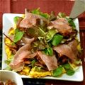 はんの's cooksnap of when they made キノコと生ハムのご馳走オープンオムレツ♪.