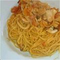 もんすけまま's cooksnap of when they made モッツァレラチーズのトマトクリームパスタ.