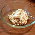 ゆーちゃん？'s cooksnap of when they made あと１品に簡単5分！エノキポン酢.