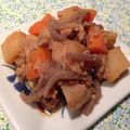 m@n@'s cooksnap of when they made ☆定番肉じゃが☆味が染み込むテクニック!.