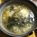 彪とら's cooksnap of when they made 冬にお勧め！とろ～り豆腐スープ.