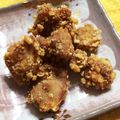 彪とら's cooksnap of when they made 梅の香り♪あられde和風唐揚げ.