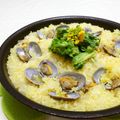 赤い電話's cooksnap of when they made スペイン風　あさりごはん.