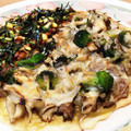 ハモニコ's cooksnap of when they made 柚子胡椒マヨで☆和風な具沢山ピザ.